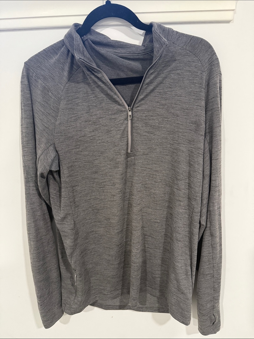 lululemon athletica Men's Half-Zip Pullover - Gray